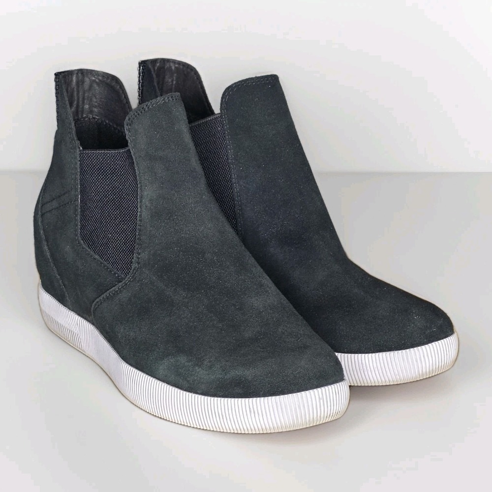 SOREL Womens Out 'N About Slip-On Hidden Wedge Waterproof Shoes Size 10.5
